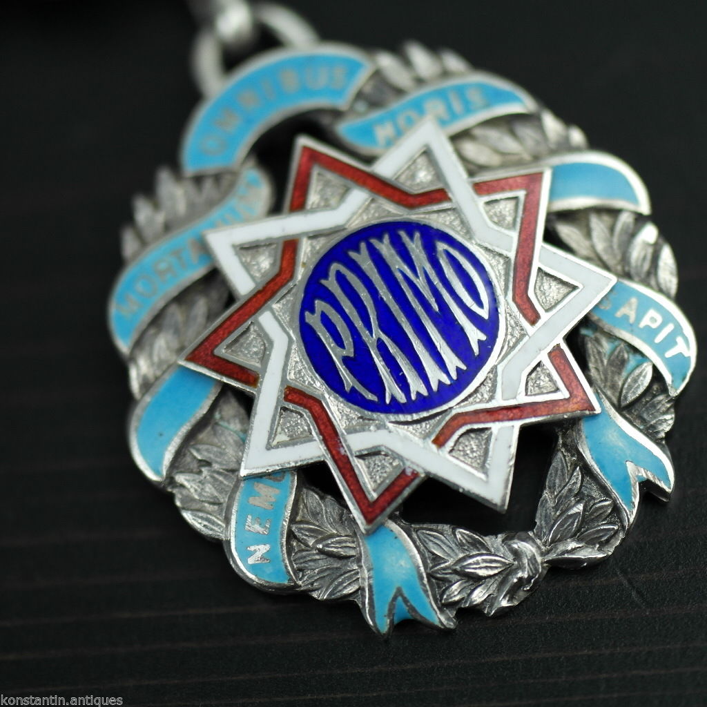 Jahrgang 1960 Sterling Silbermedaille London L Simpson PRIMO RAOB Wyvern