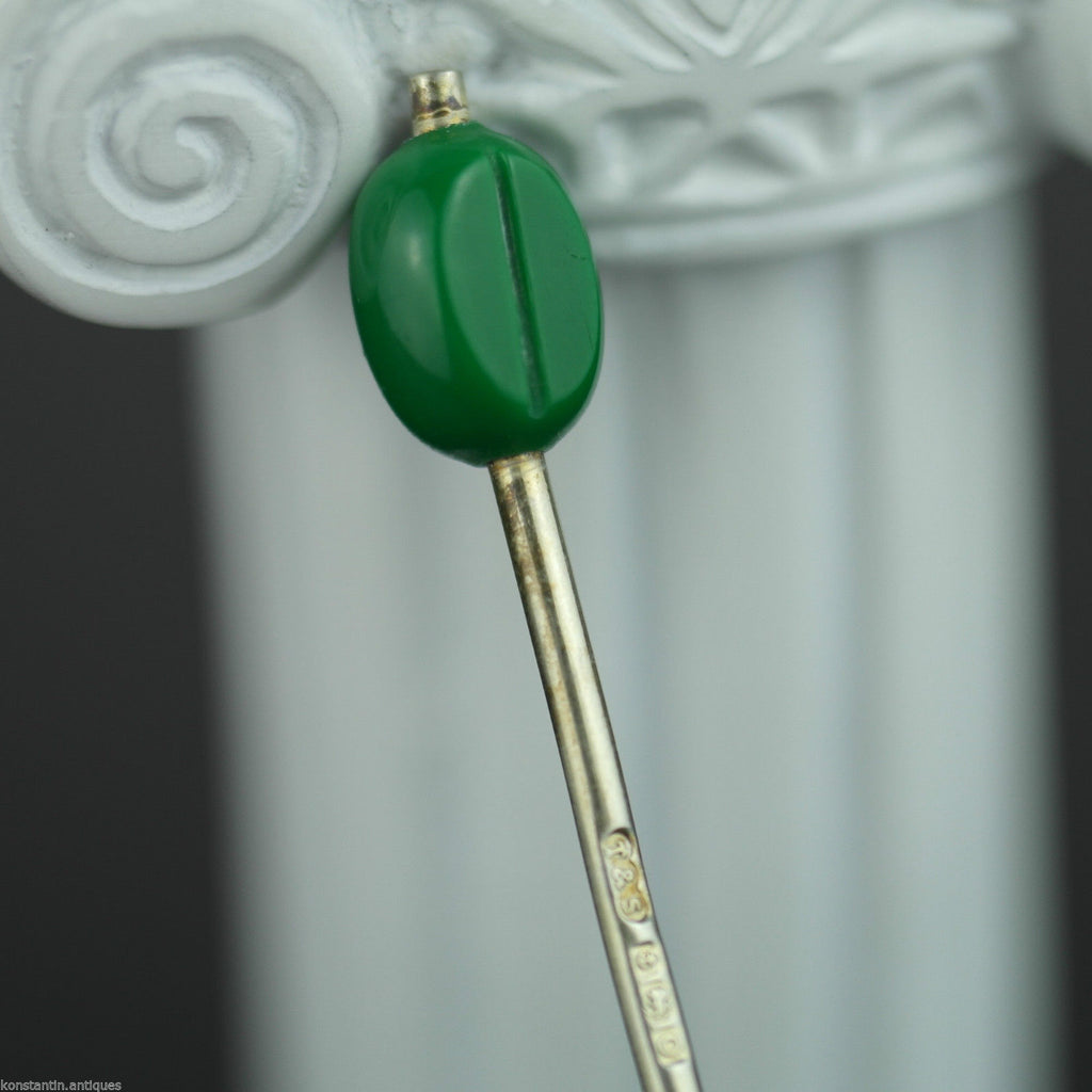 Antique set of ten c. 1913 enamel sterling silver spoons