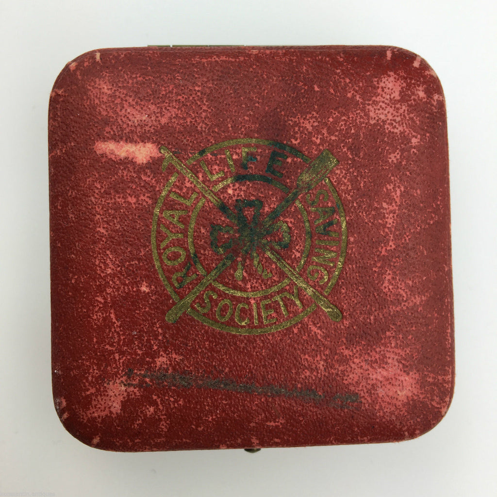 ROYAL LIFE SAVING SOCIETY MEDAL ESTABLISHED 1891 boxed c.1939