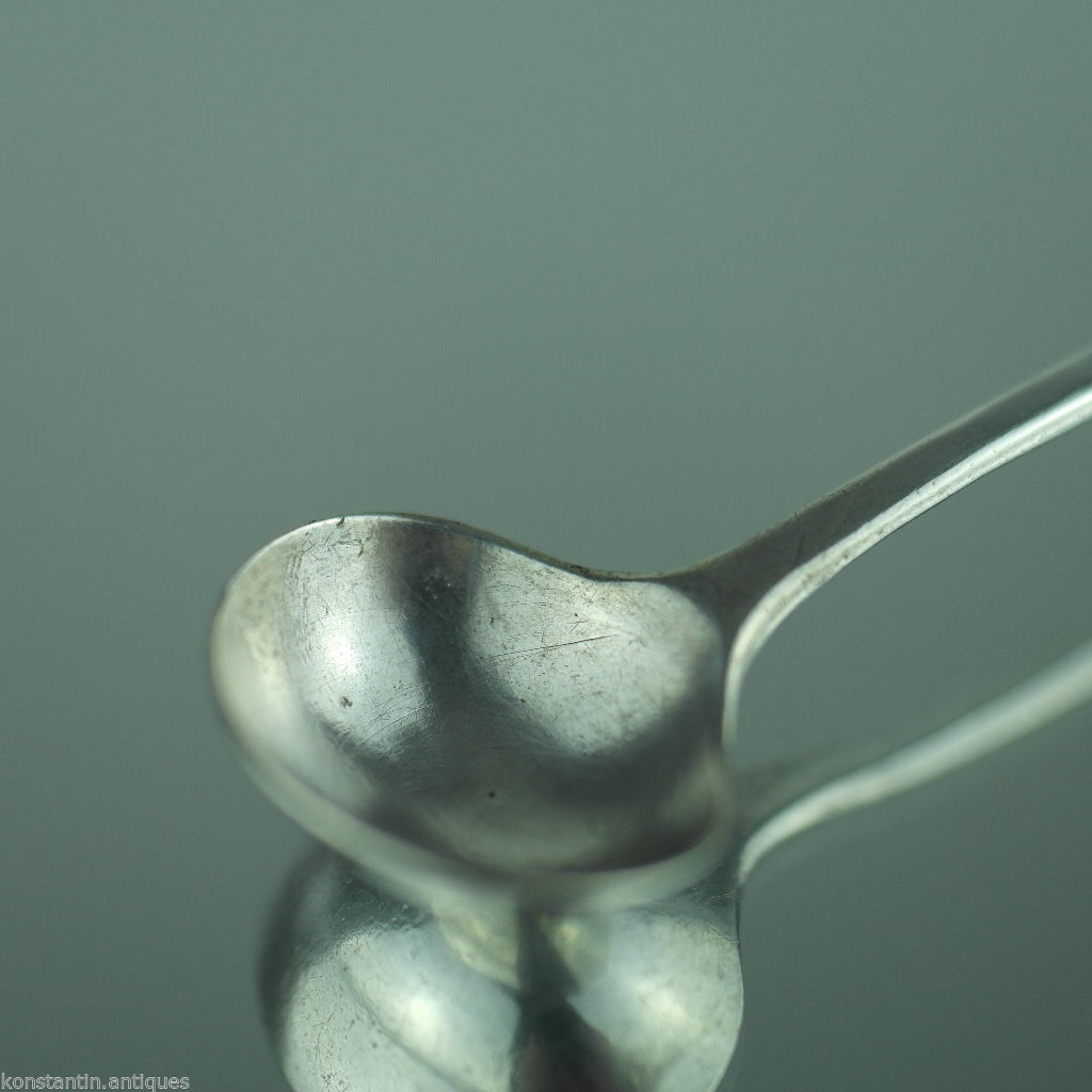 Antiker Löffel aus Sterlingsilber aus dem Jahr 1800, London Thomas Wallis Duty British Empire