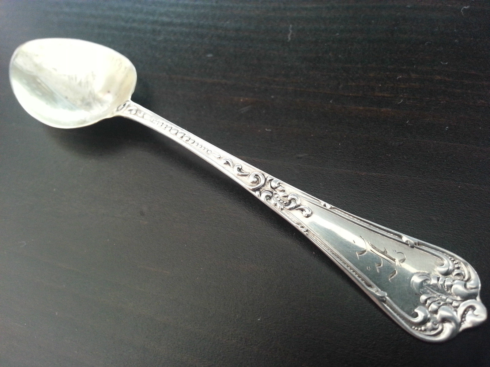 Antik vergoldeter Löffel aus Sterlingsilber USA Portland Or.