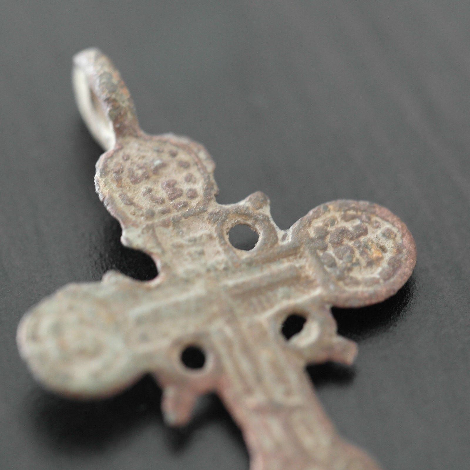 Antikes massives Kreuz des Russischen Reiches Orthodoxe Altgläubige