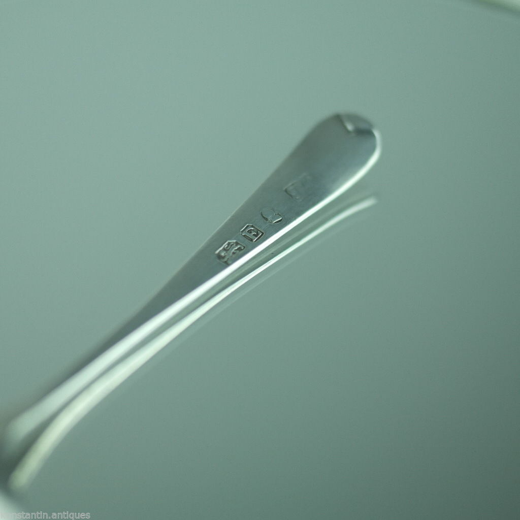 Antiker Löffel aus Sterlingsilber aus dem Jahr 1800, London Thomas Wallis Duty British Empire