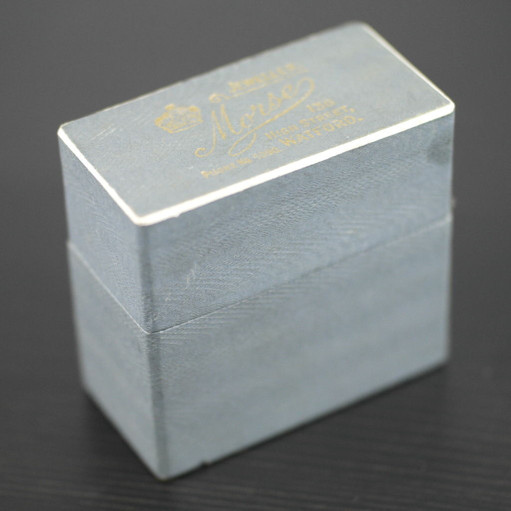 Vintage 1940 sterling silver napkin ring Birmingham Morse Watford JL solid gift