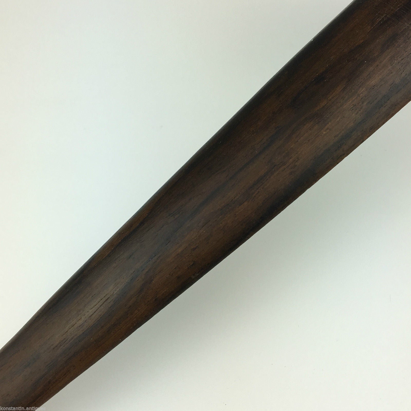 Vintage African solid wood hand carved letter opener / page turner