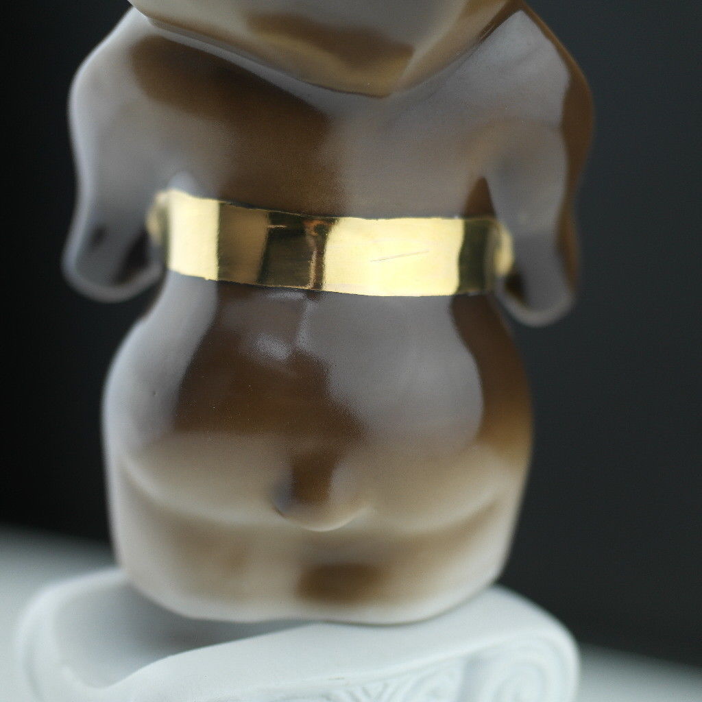 Vintage Moskau 1980 Olympische Spiele Symbol Bär Maskottchen UdSSR Dulevo Porzellan Geschenk