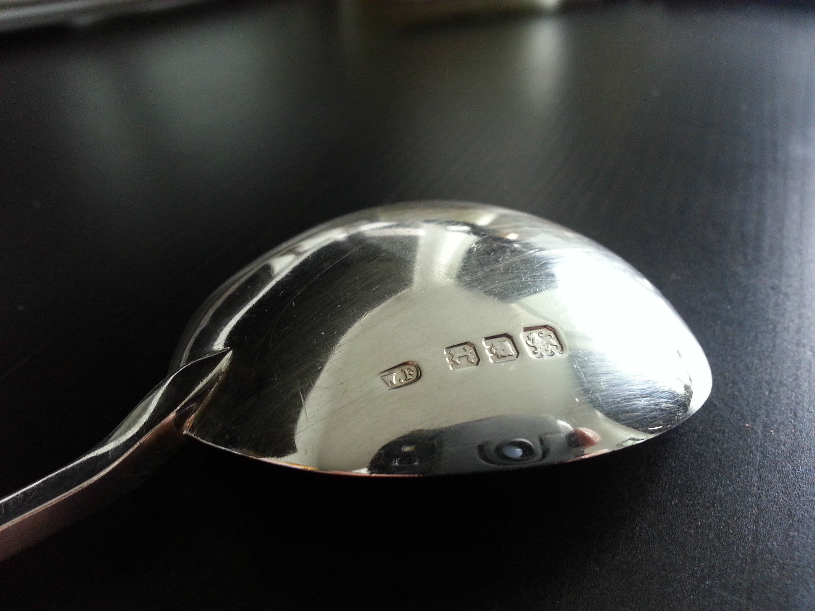 Antique 1932 sterling silver spoon from William Fearn London