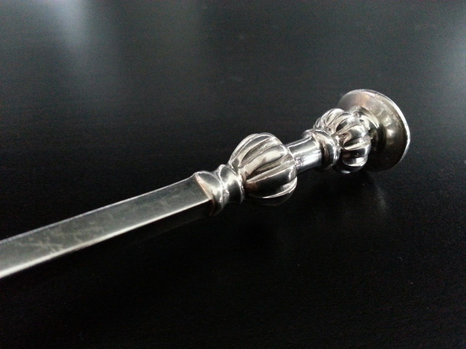 Cuchara antigua de plata de ley de 1932 de William Fearn London