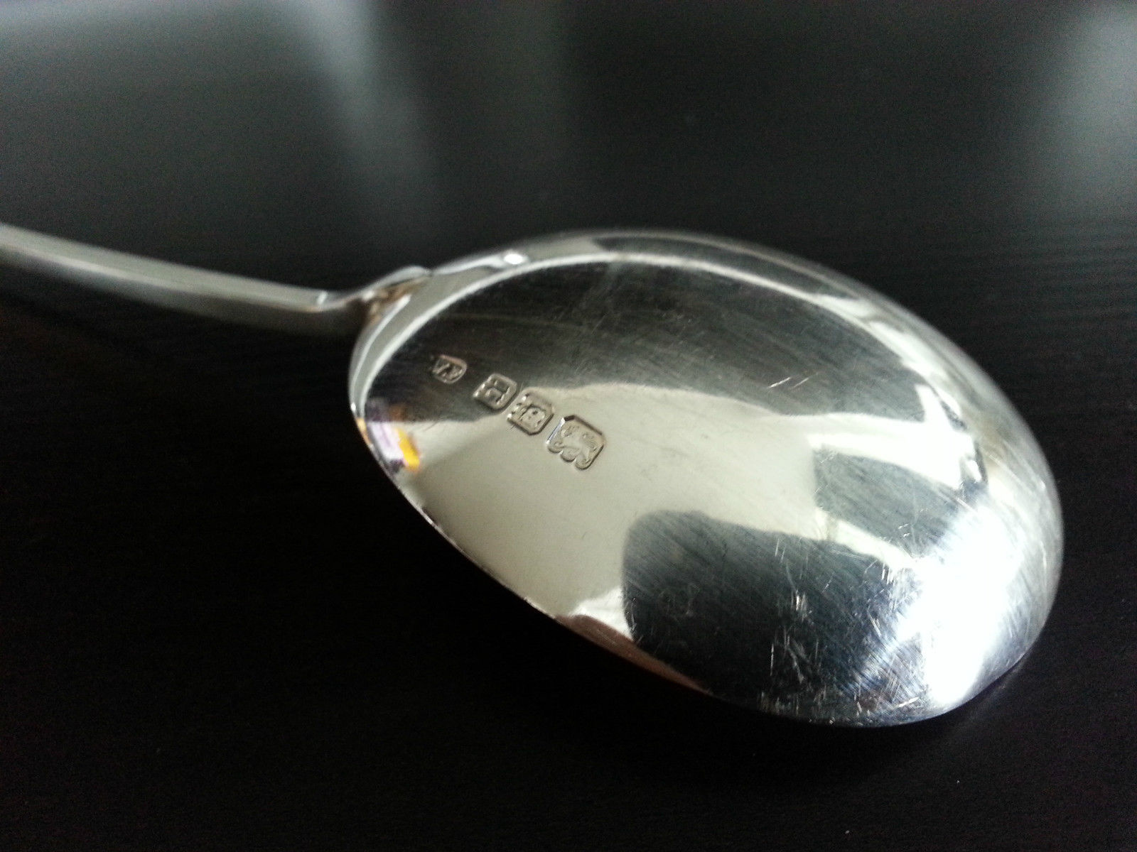 Antique 1932 sterling silver spoon from William Fearn London