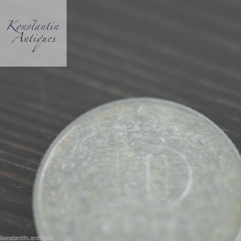 Vintage 1942 moneda 10 centavos Holanda gran regalo antiguo