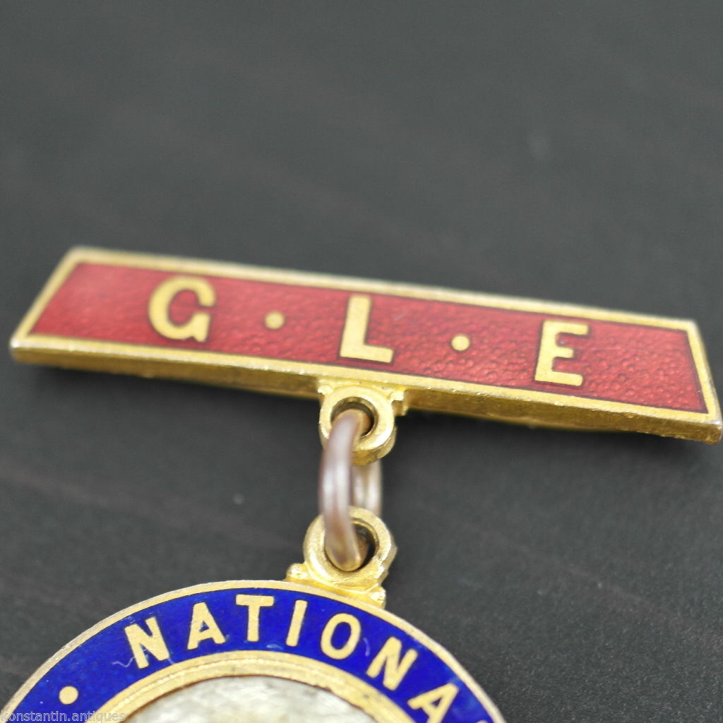 Emaille-Medaille *RAOB* GLE NATIONAL CONVALESCENT FUND tolles Geschenk