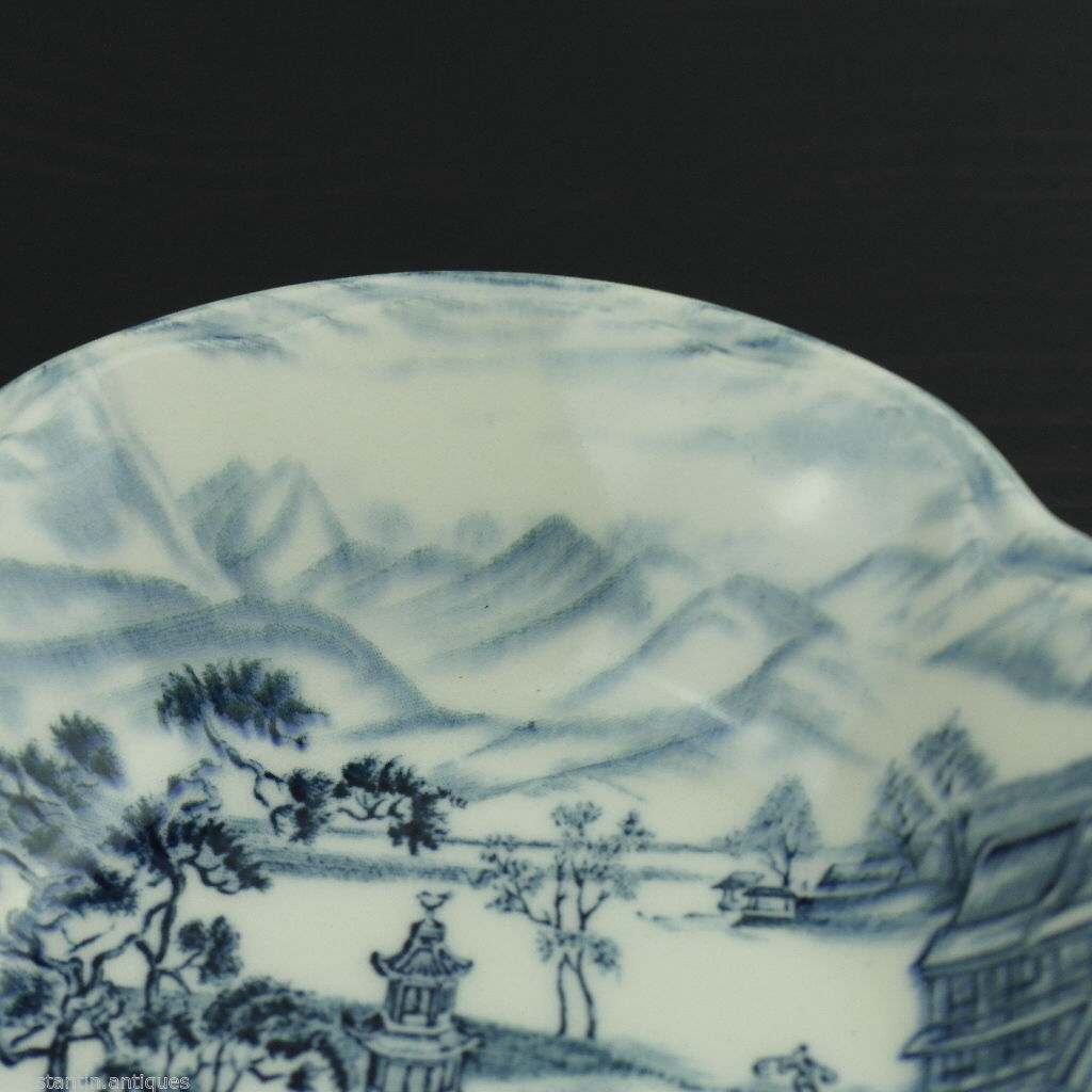 Cuenco de porcelana vintage Johnson Bros China Jardín Encantado