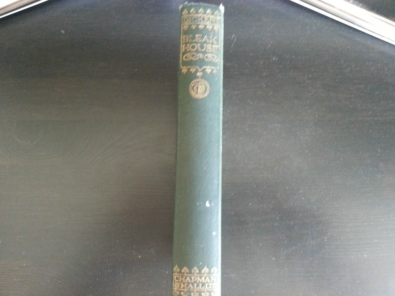 Antique 1907 book by Charles Dickens "Bleak House" London British Empire
