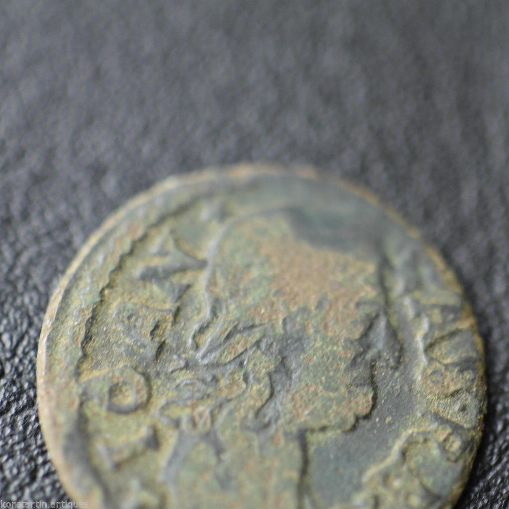 Antique 17thC one 1 shilling John II Casimir Vasa Grand Duchy of Lithuania