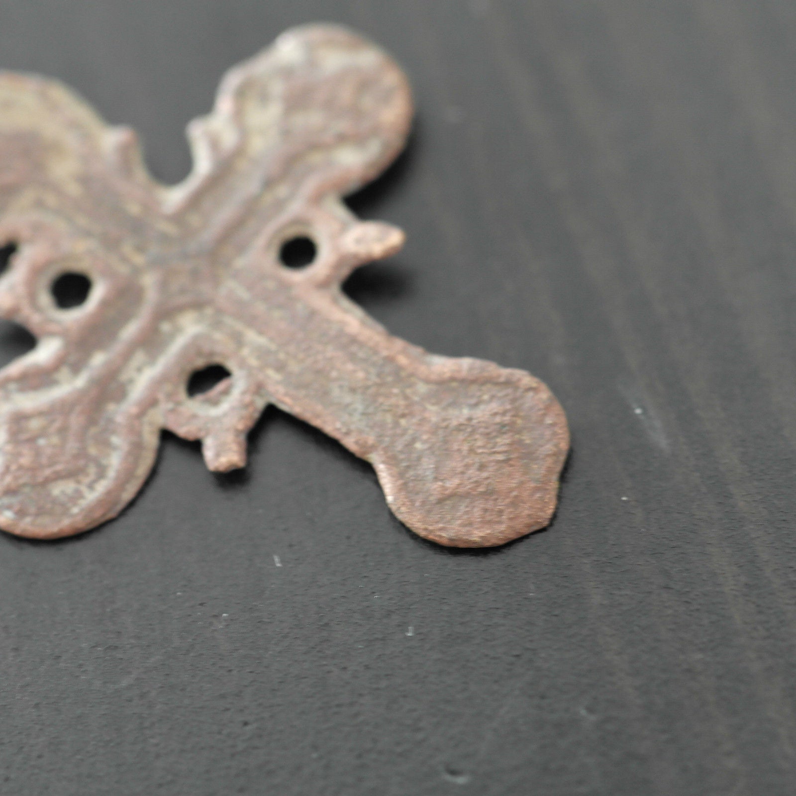 Antikes massives Kreuz des Russischen Reiches Orthodoxe Altgläubige