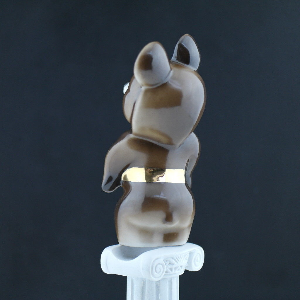 Vintage Moskau 1980 Olympische Spiele Symbol Bär Maskottchen UdSSR Dulevo Porzellan Geschenk