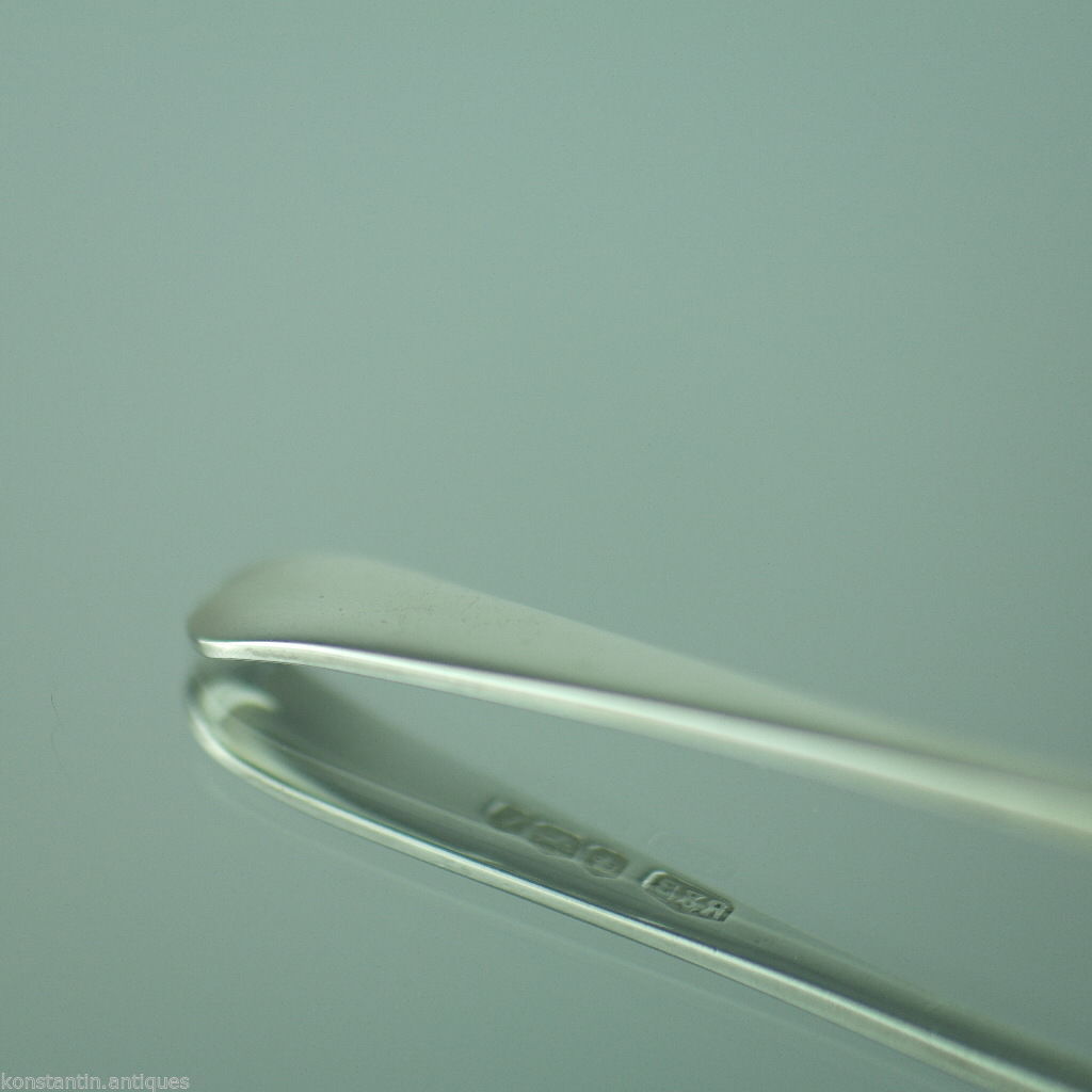 Vintage c.1966 solid silver spoon Sheffield Roberts & Belk British sterling gift