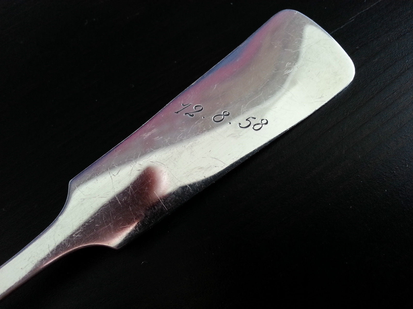 Antiguo cucharón de plata maciza chapado en oro de 1926 Finlandia KALEVALA HELSINKI Soumi