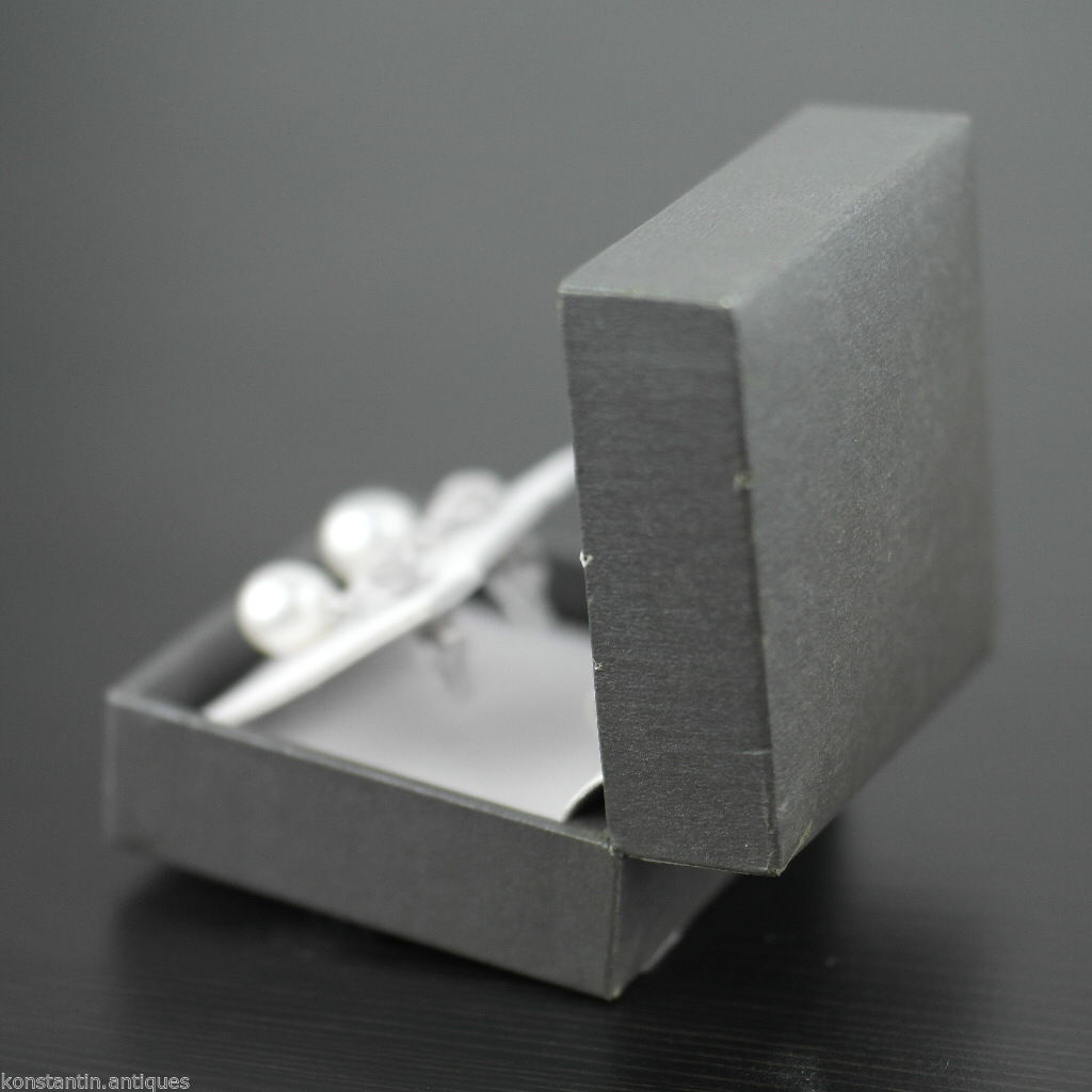 Stilvolle Sterlingsilber-Zuchtperlenohrringe CZ Lucoral 925