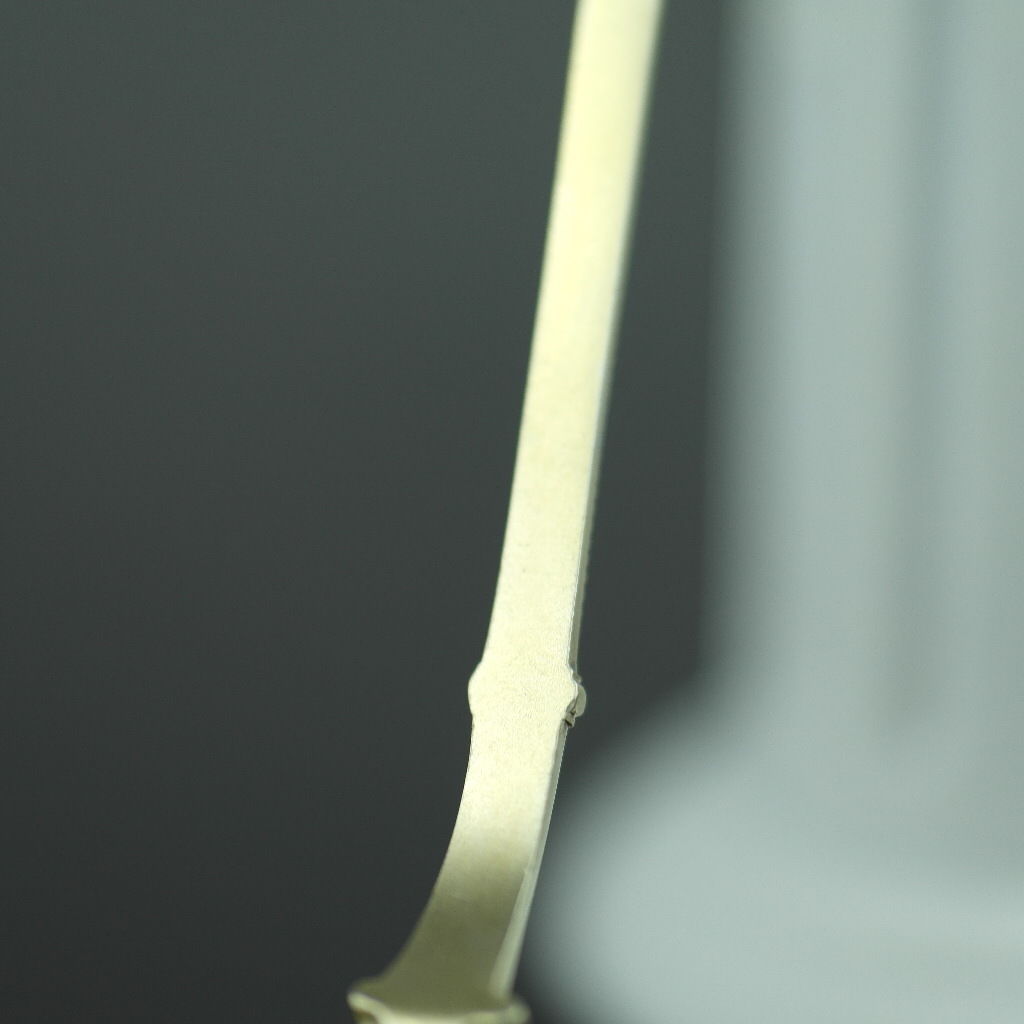 Cuchara de esmalte antigua de plata de primera ley chapada en oro Noruega David Andersen 