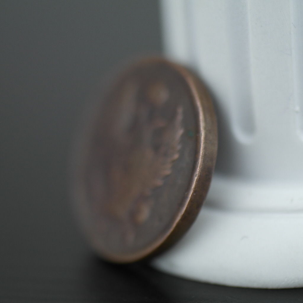 Antique 1811 coin 2 kopeks coin Emperor Alexander I of Russian Empire 19thC