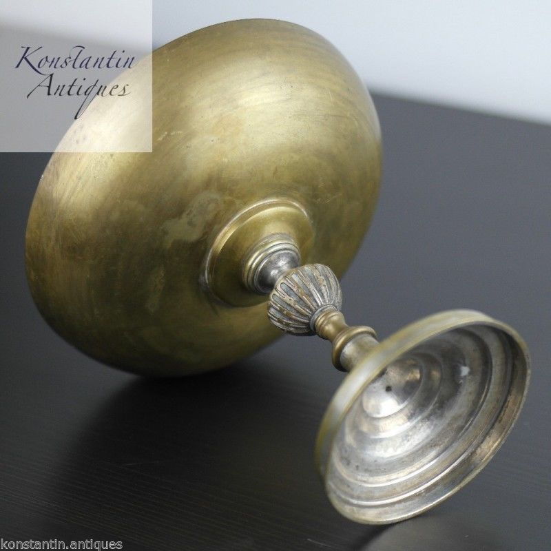 Antique French tazza cup statue Neo Classical