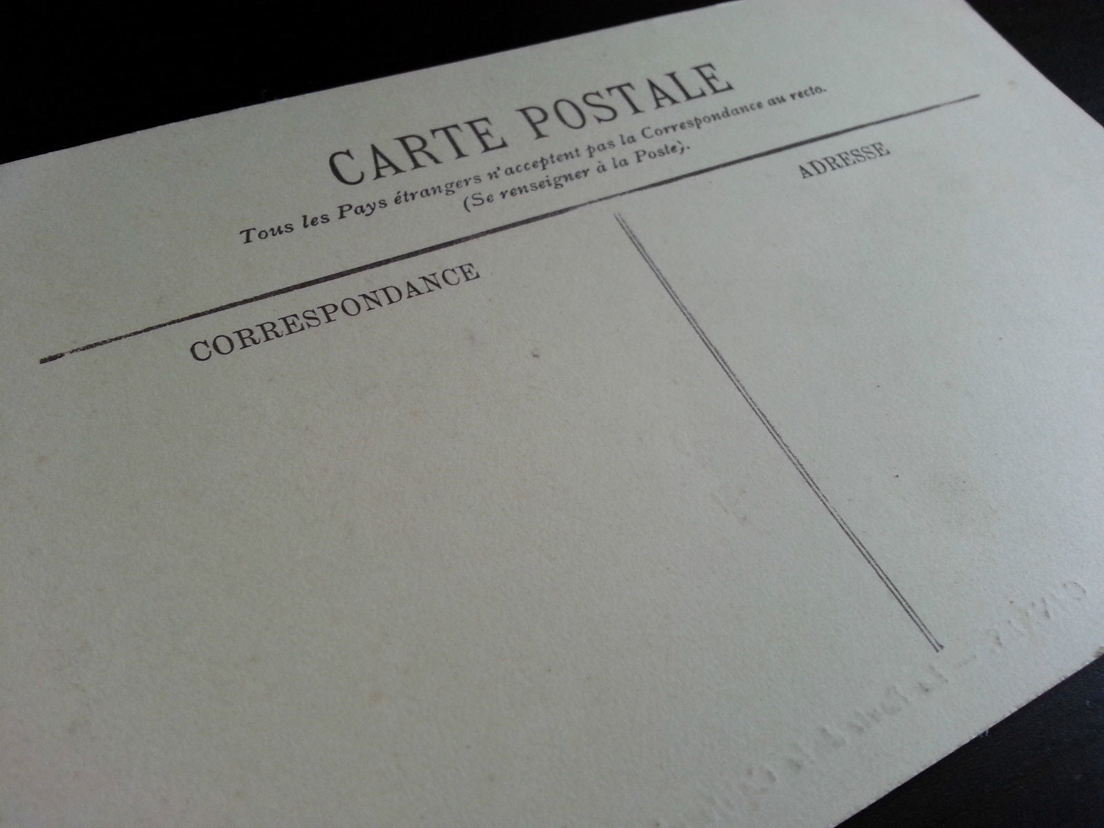 Antike Frankreich-Postkarte 122 Cannes La Route de la Californie LL Carte Postale