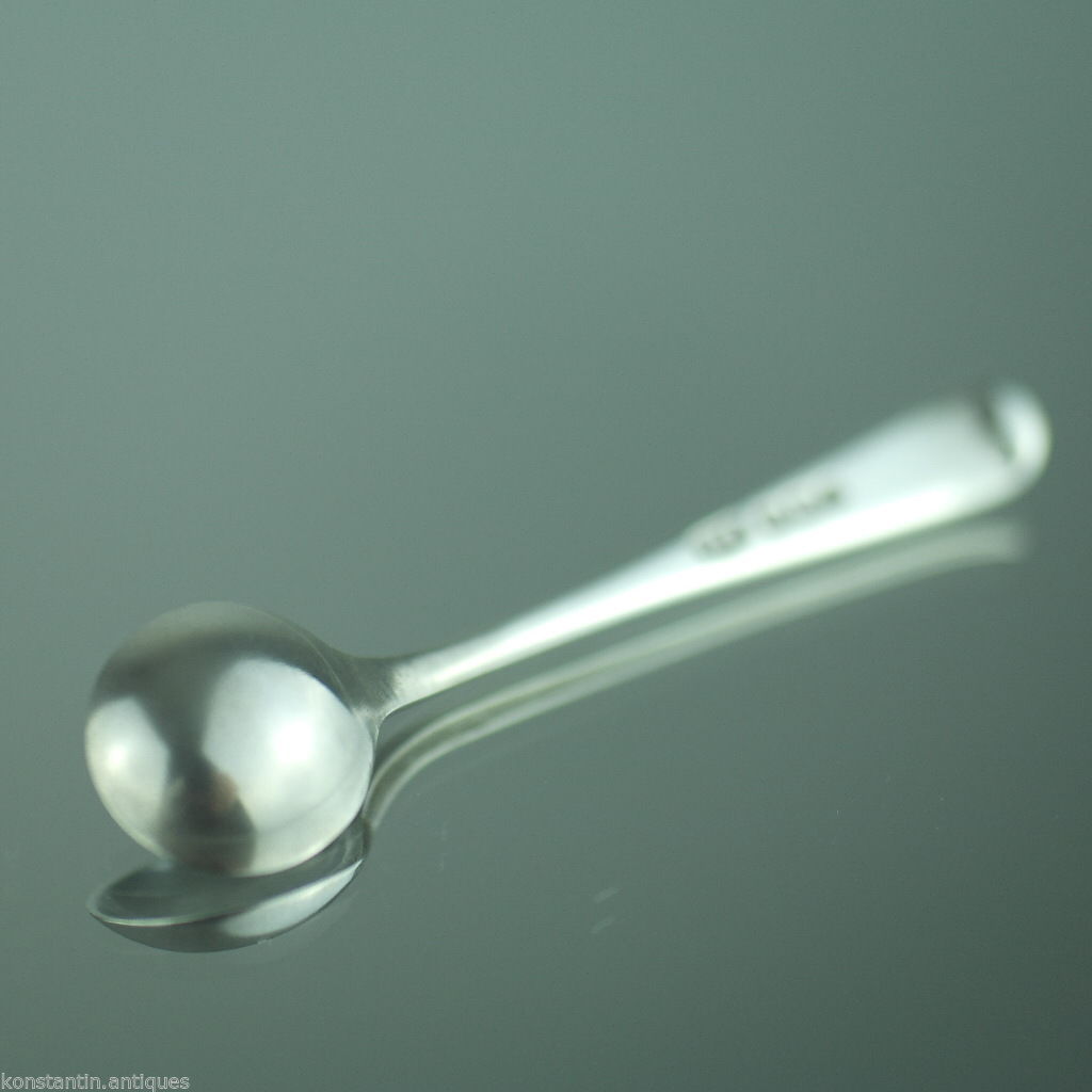 Vintage c.1966 solid silver spoon Sheffield Roberts & Belk British sterling gift
