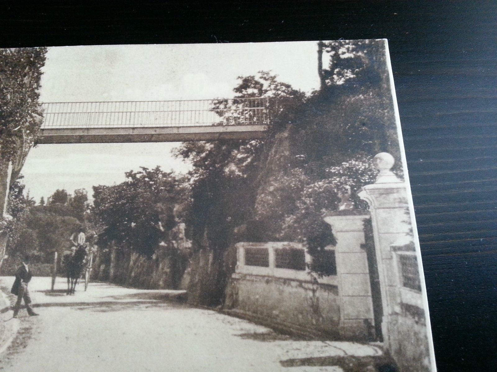 Antique France postcard 122 Cannes La Route de la Californie LL Carte Postale