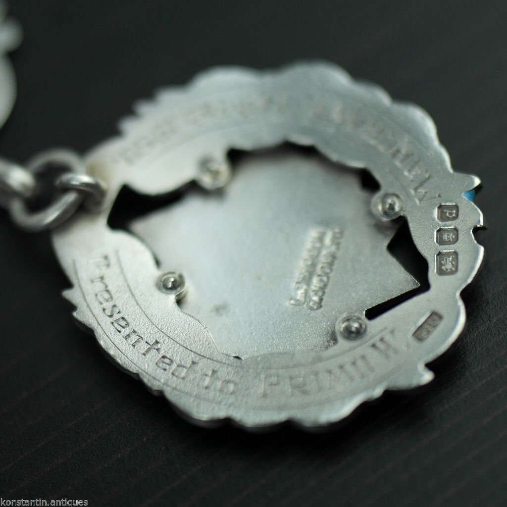 Jahrgang 1960 Sterling Silbermedaille London L Simpson PRIMO RAOB Wyvern