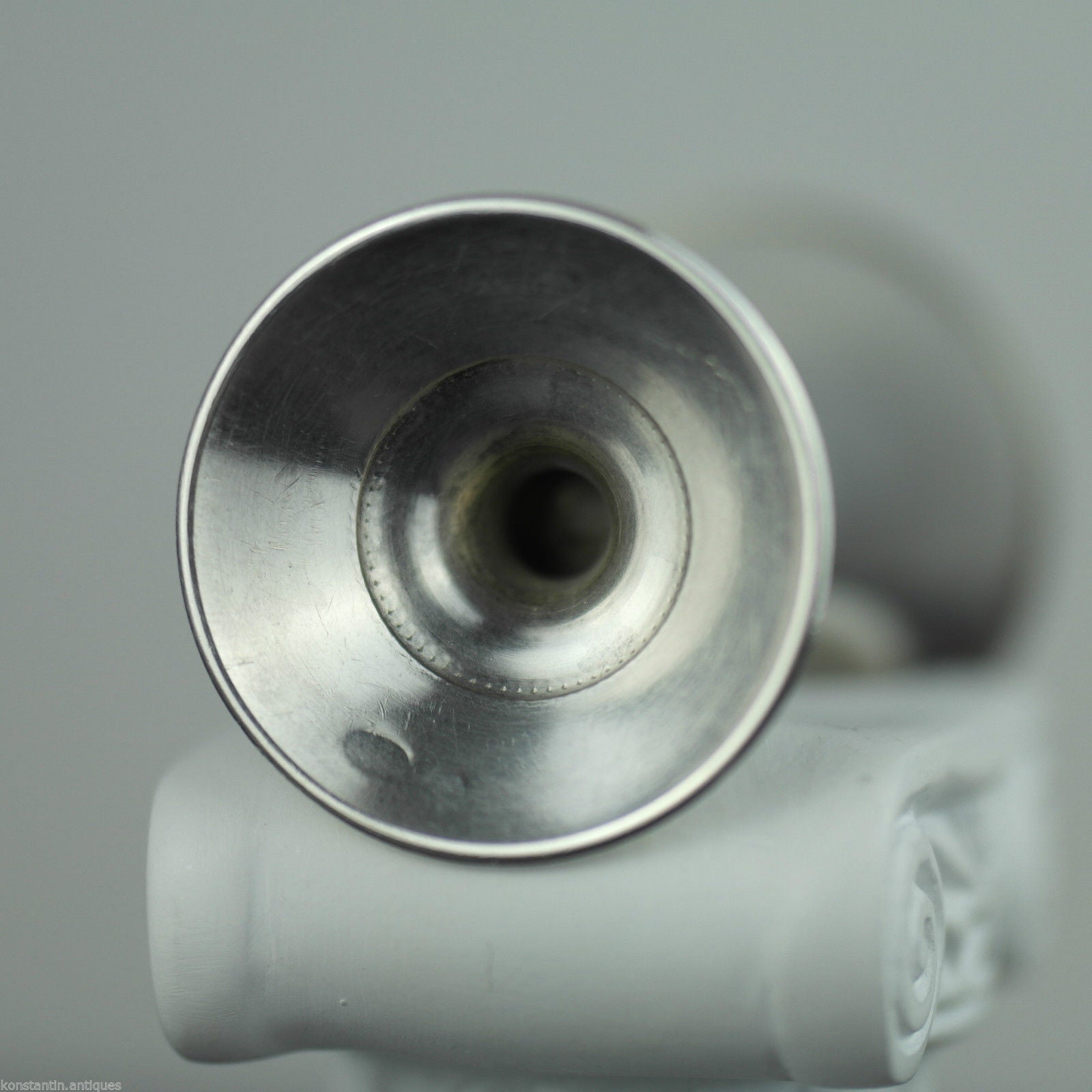 Antique style 20thC solid silver gold plated cup Estonia USSR