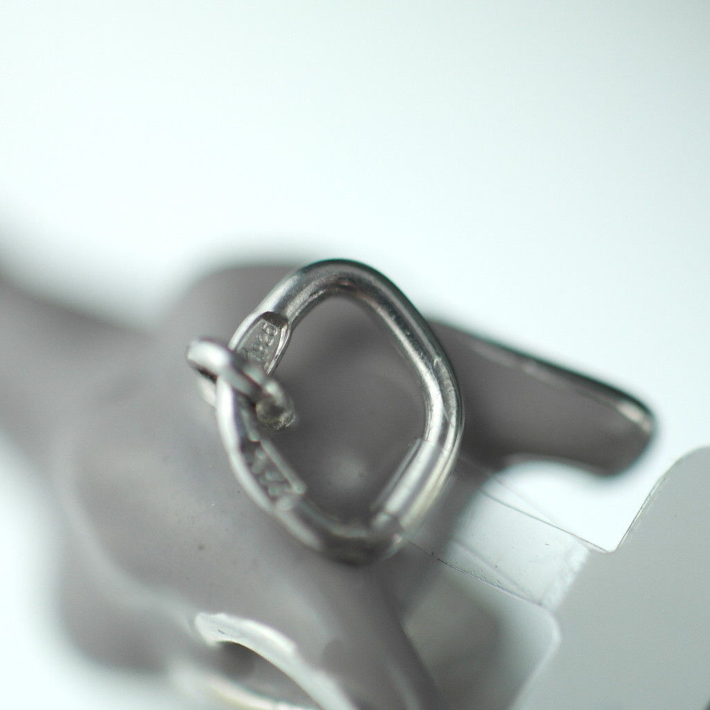 Sterling silver pendant grey Enamel Dog with incrusted collar band