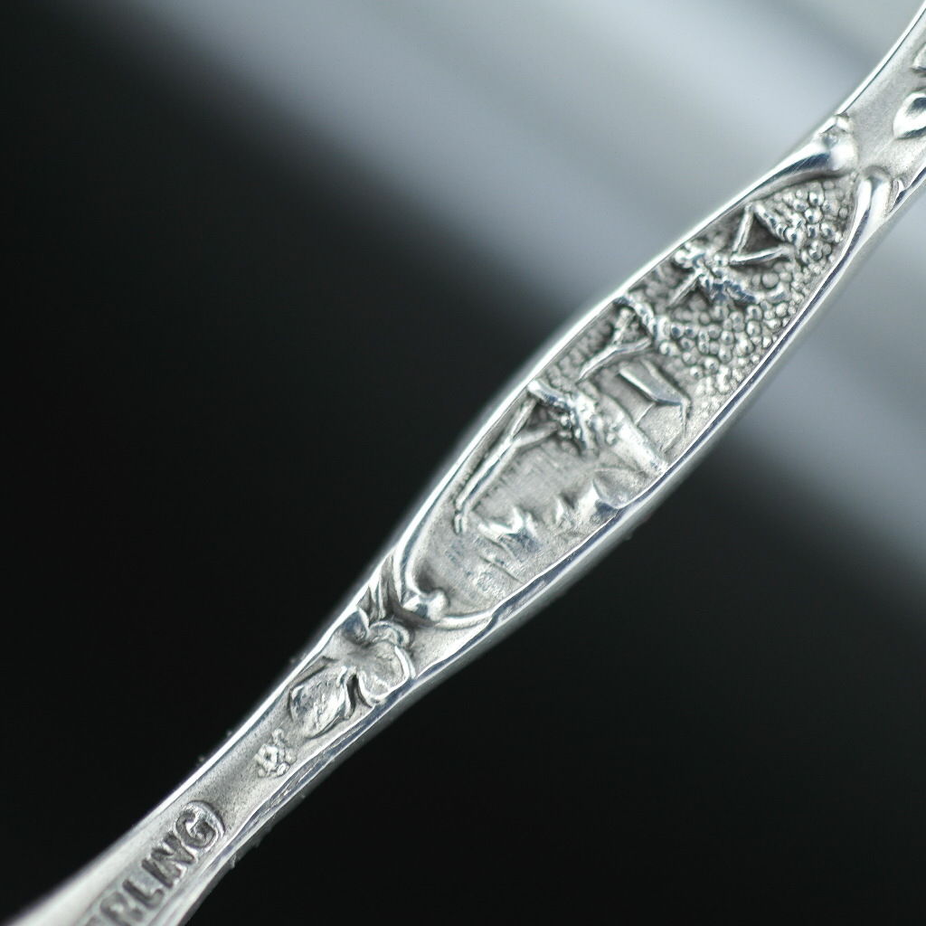 Antique sterling silver spoon California Los Angeles 1814 Eureka 1770