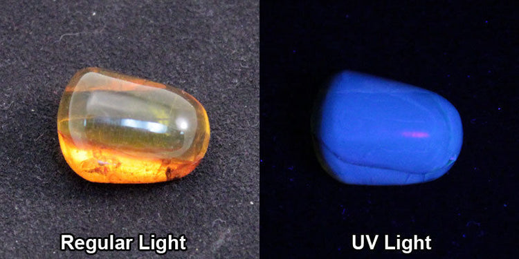 Real Amber tester - UV Black light Tube flashlite banknotes doc identification