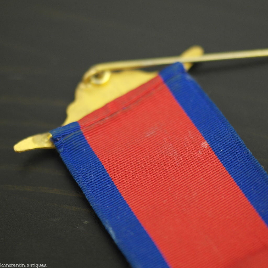 Vintage 1972 massive Silber vergoldete Medaille Birmingham PRIMO RAOB Wyvern Lodge