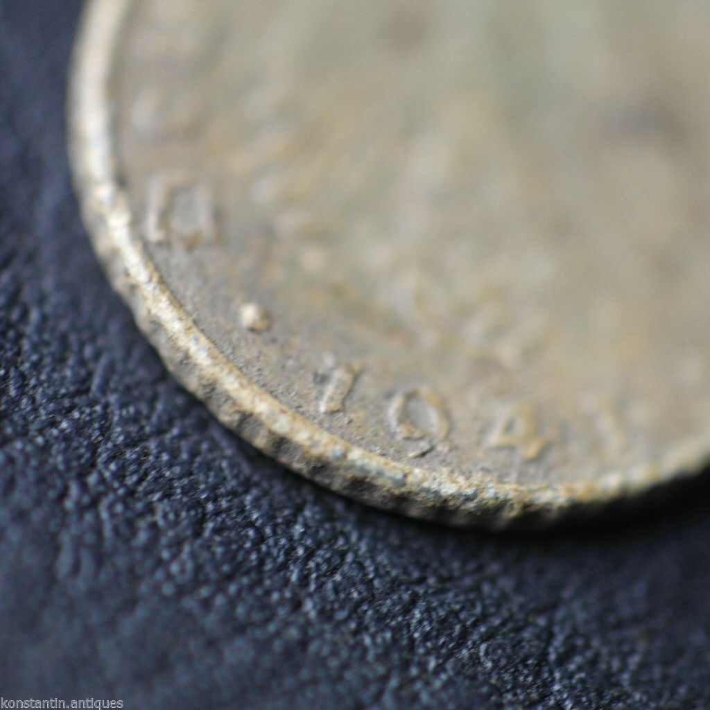 Antique 1941 coin 5 Reichspfennig Fuhrer Adolf Hitler of Germany Berlin