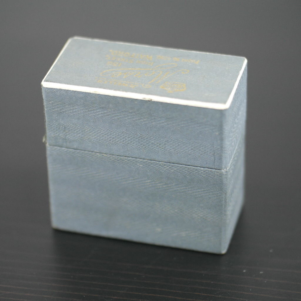 Vintage 1940 sterling silver napkin ring Birmingham Morse Watford JL solid gift
