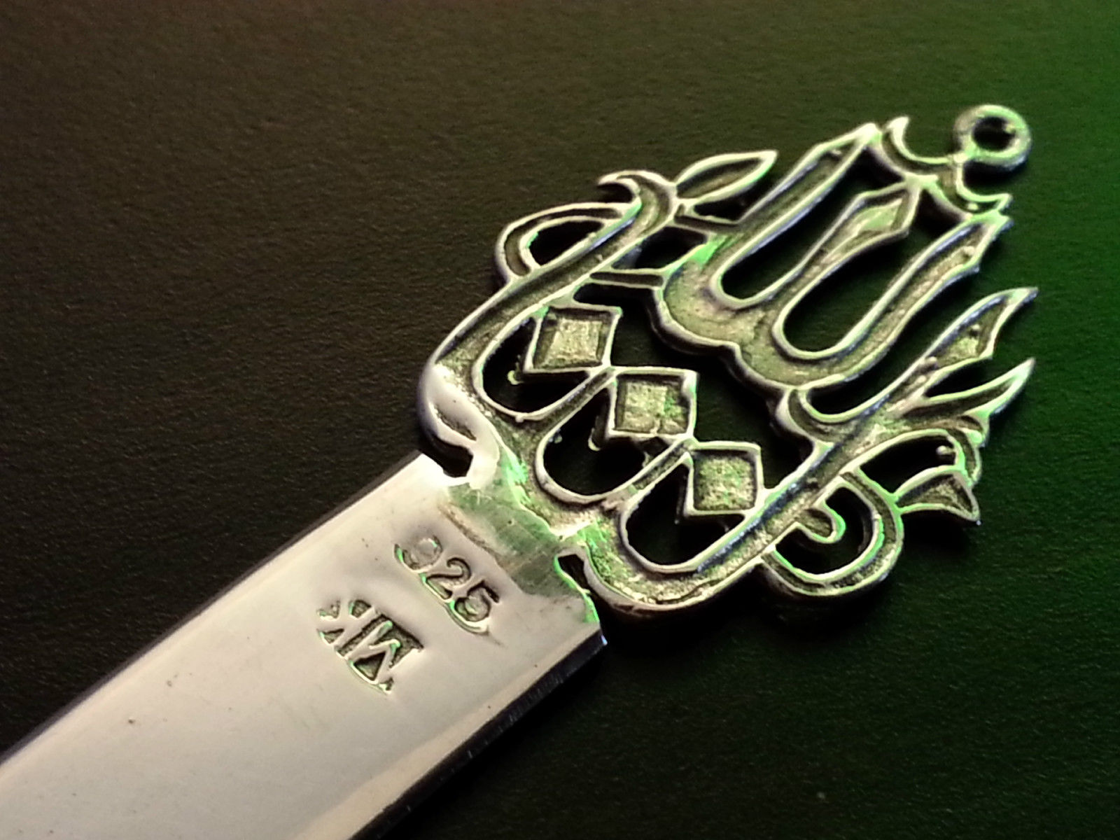 Antiker Seitenwender aus Sterlingsilber aus dem Nahen Osten 925 MK