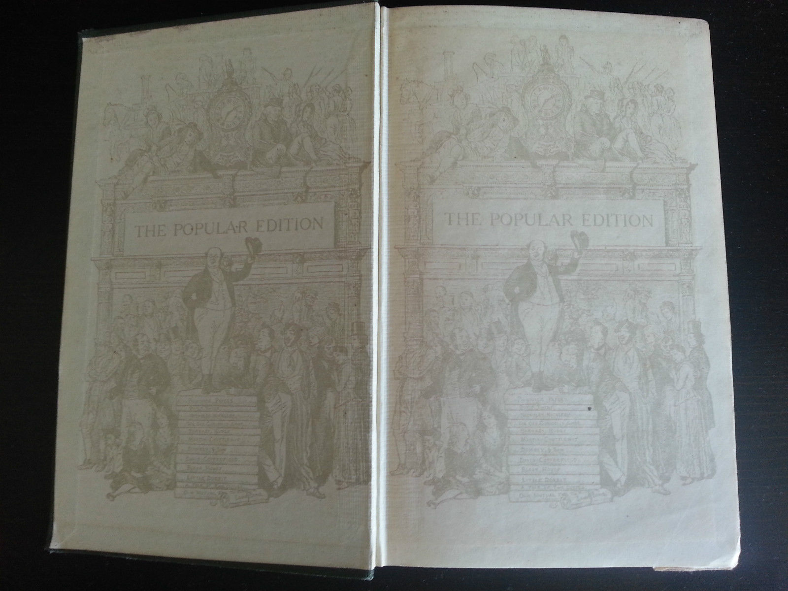 Antique 1907 book by Charles Dickens "Bleak House" London British Empire