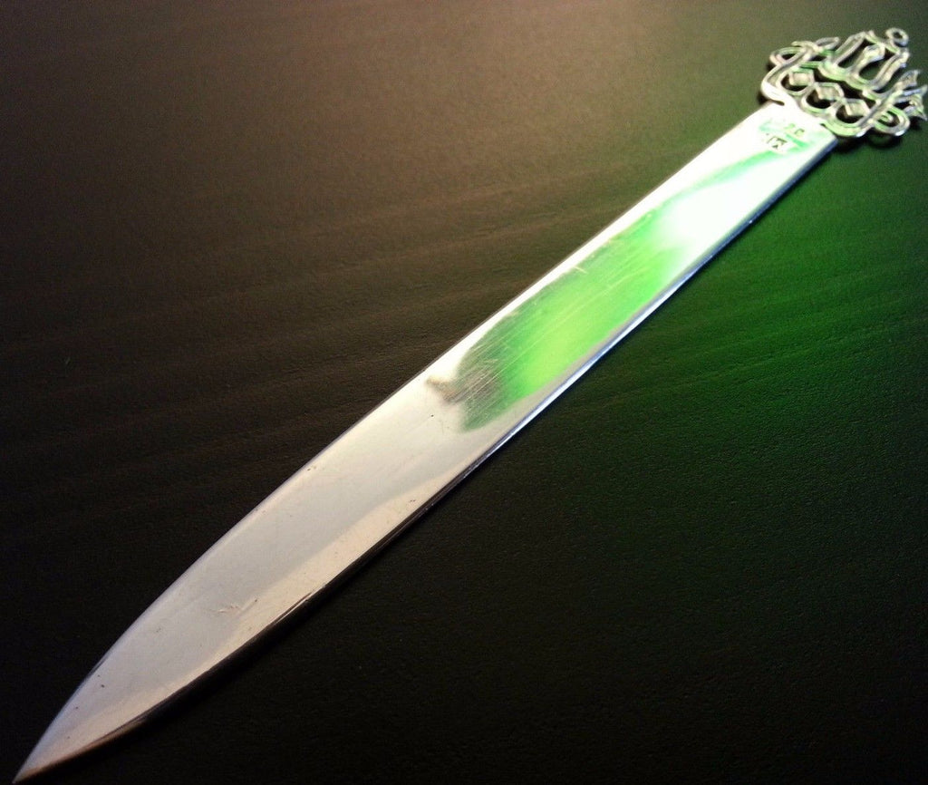 Antiker Seitenwender aus Sterlingsilber aus dem Nahen Osten 925 MK