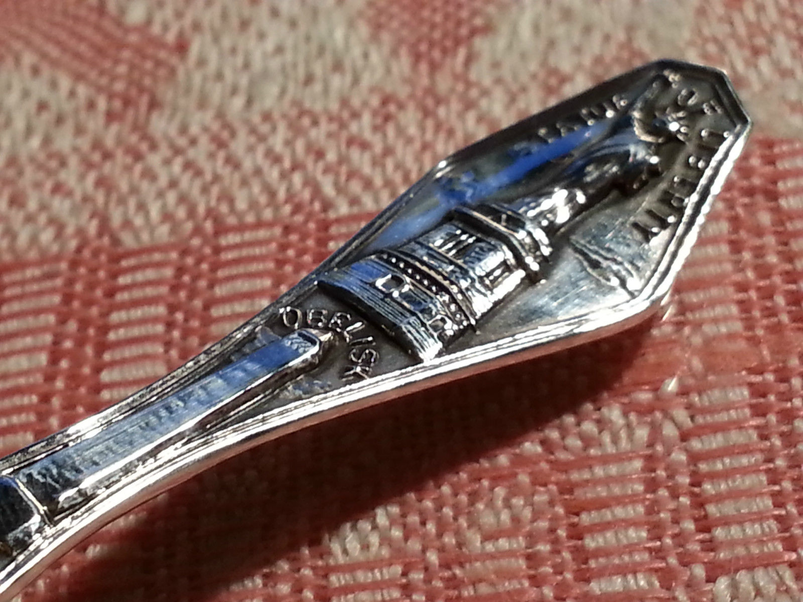 Antique 20thC sterling silver spoon New York USA Paye Baker MFG co