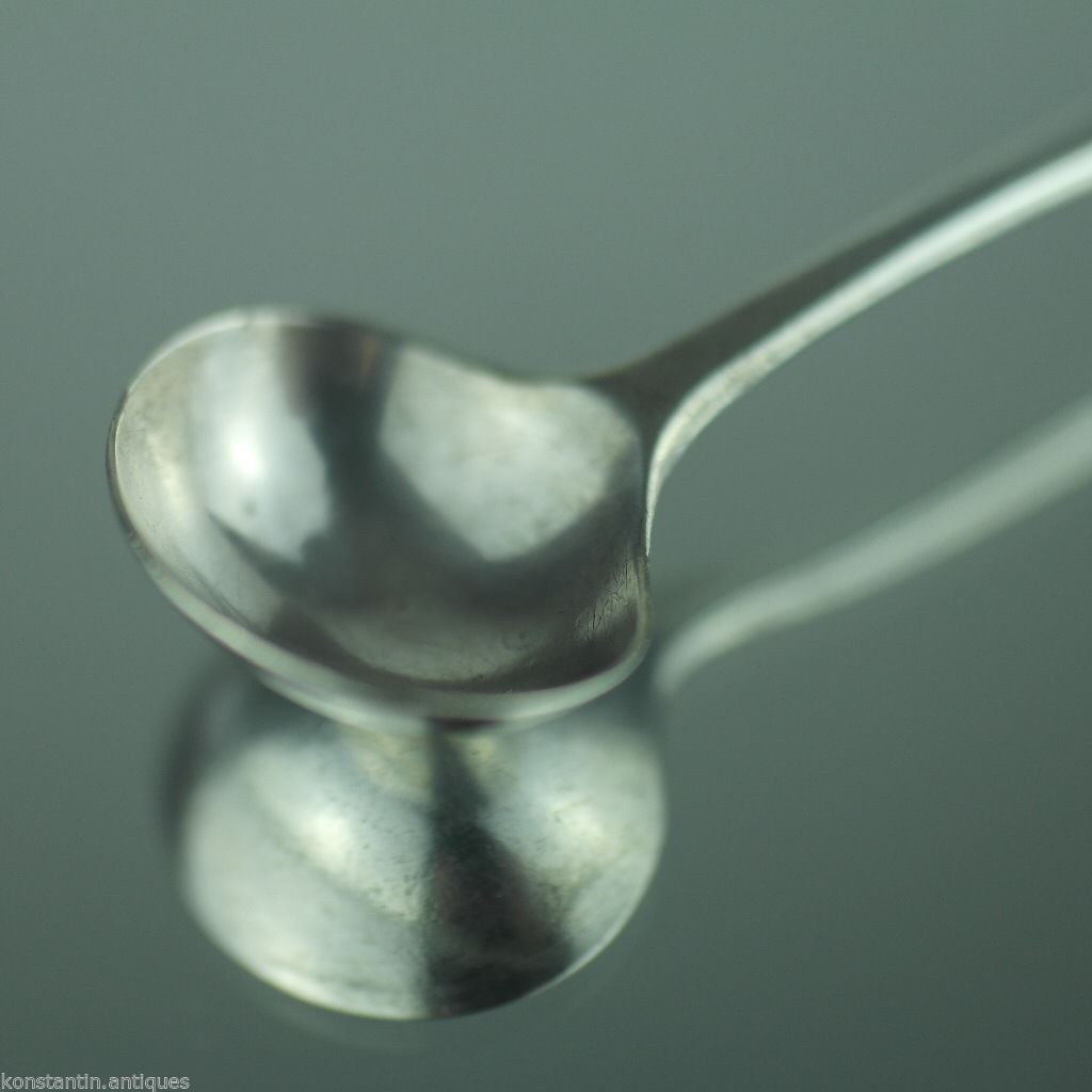 Antiker Löffel aus Sterlingsilber aus dem Jahr 1800, London Thomas Wallis Duty British Empire