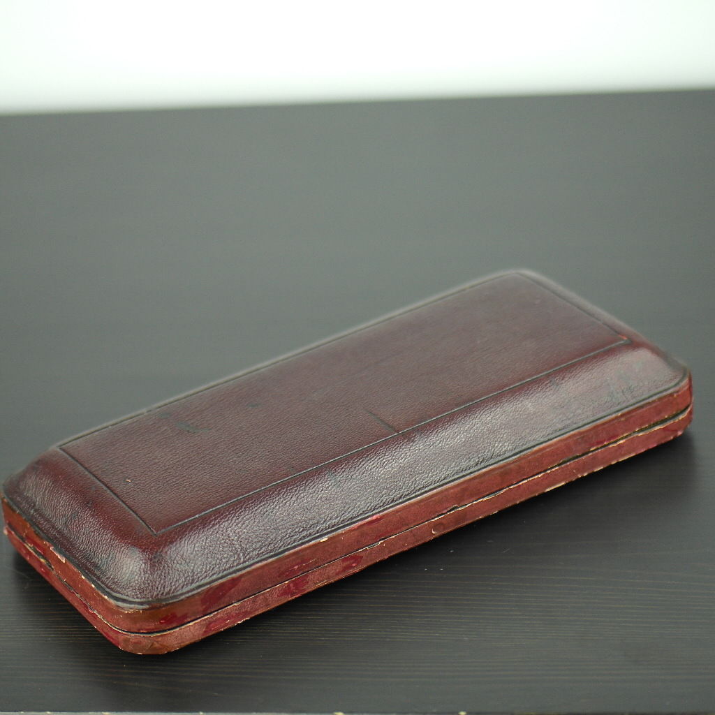 Antikes Paar Obstlöffel aus Sterlingsilber aus dem Jahr 1797, London, georgianische Ära, Britisches Empire