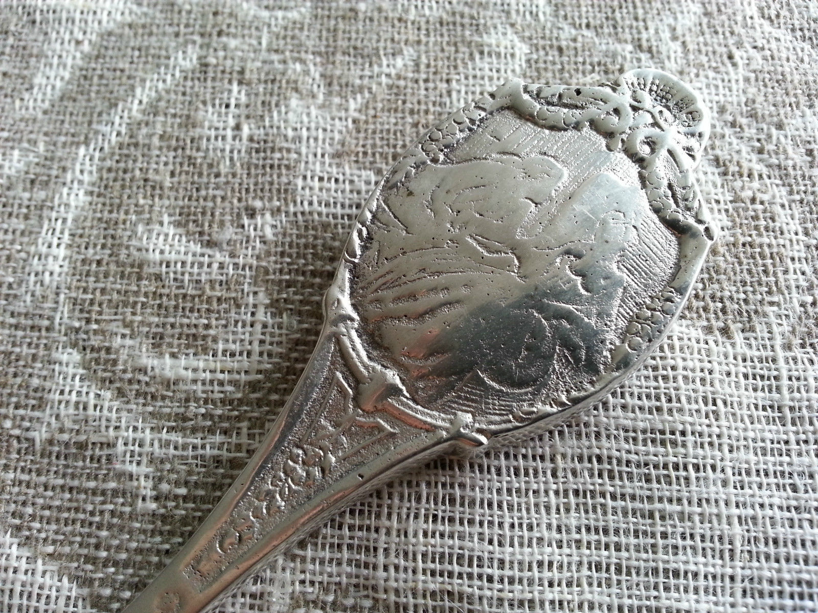 Antique solid silver letter opener 800 German Classic Style