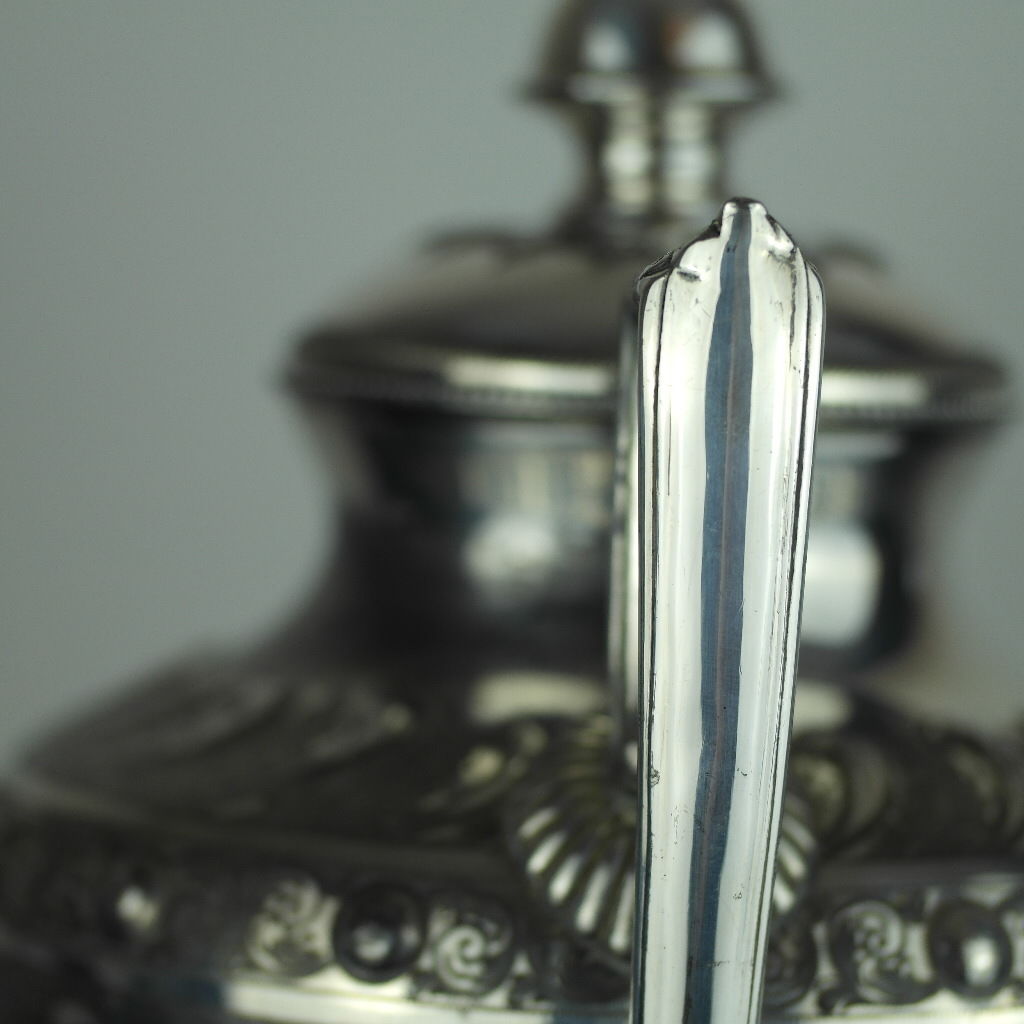 Urna de agua caliente plateada victoriana samovar de té Cooper Brothers Sheffield