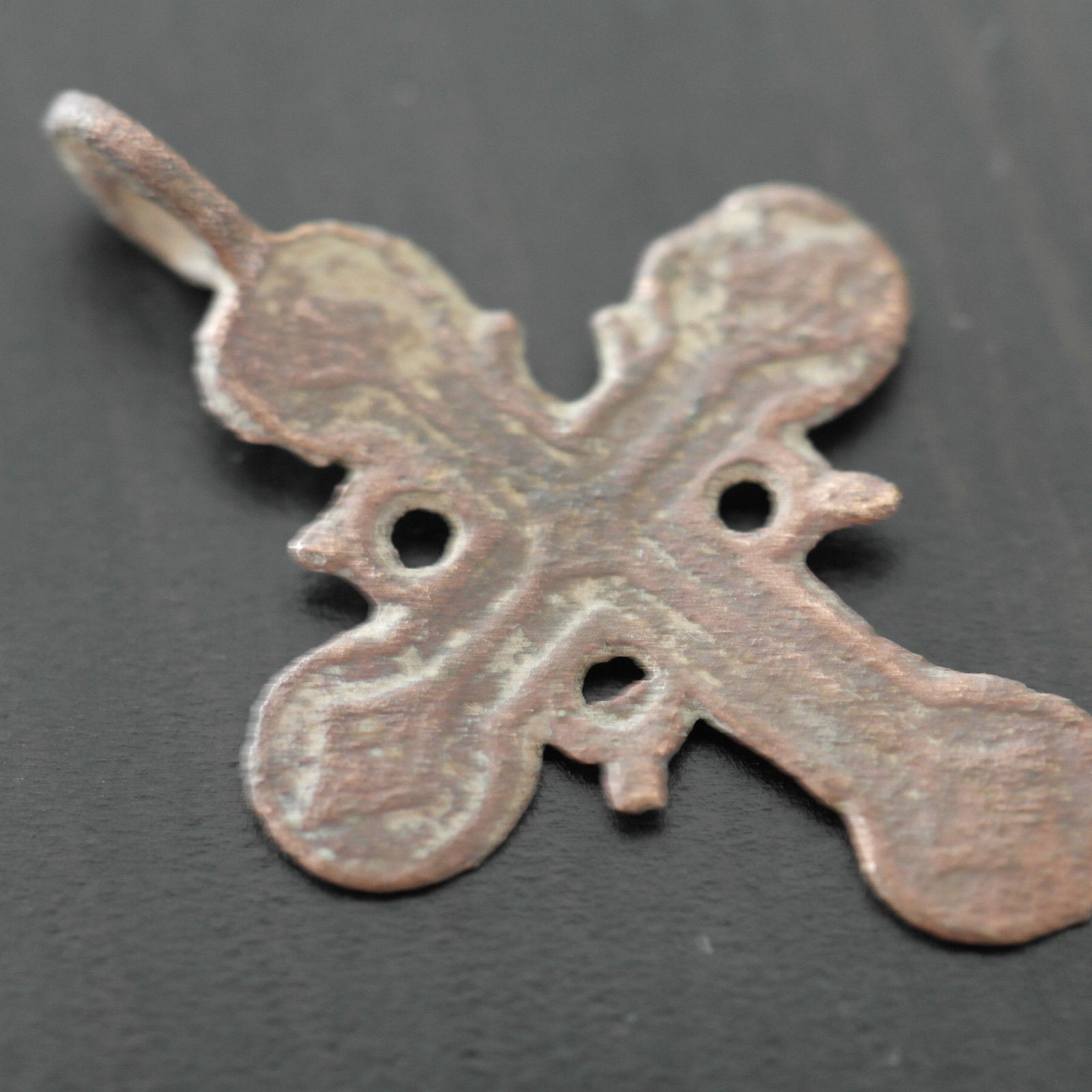 Antikes massives Kreuz des Russischen Reiches Orthodoxe Altgläubige