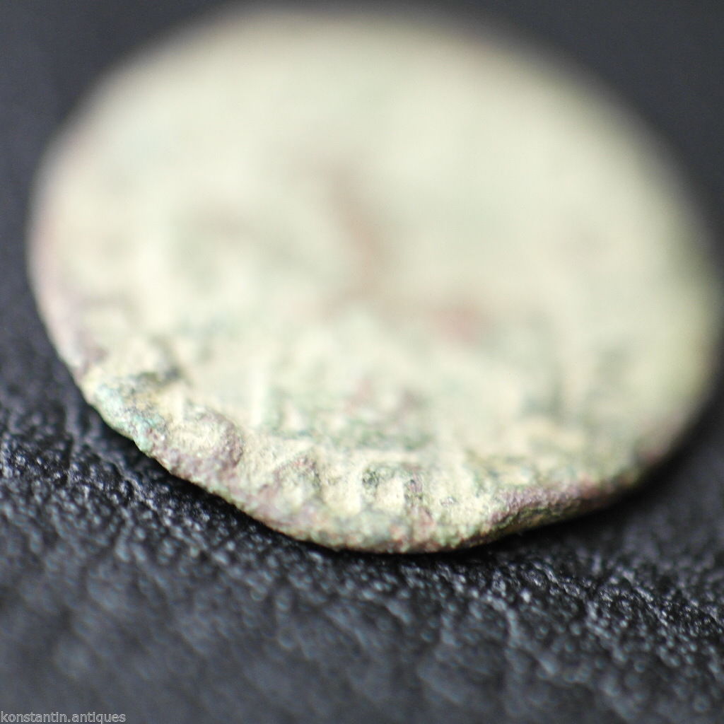 Moneda antigua de 1665 1 chelín Juan II Casimiro Vasa Gran Ducado de Lituania siglo XVII