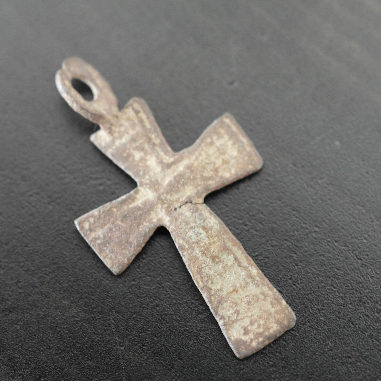 Antique solid cross Russian Empire Orthodox old Believers