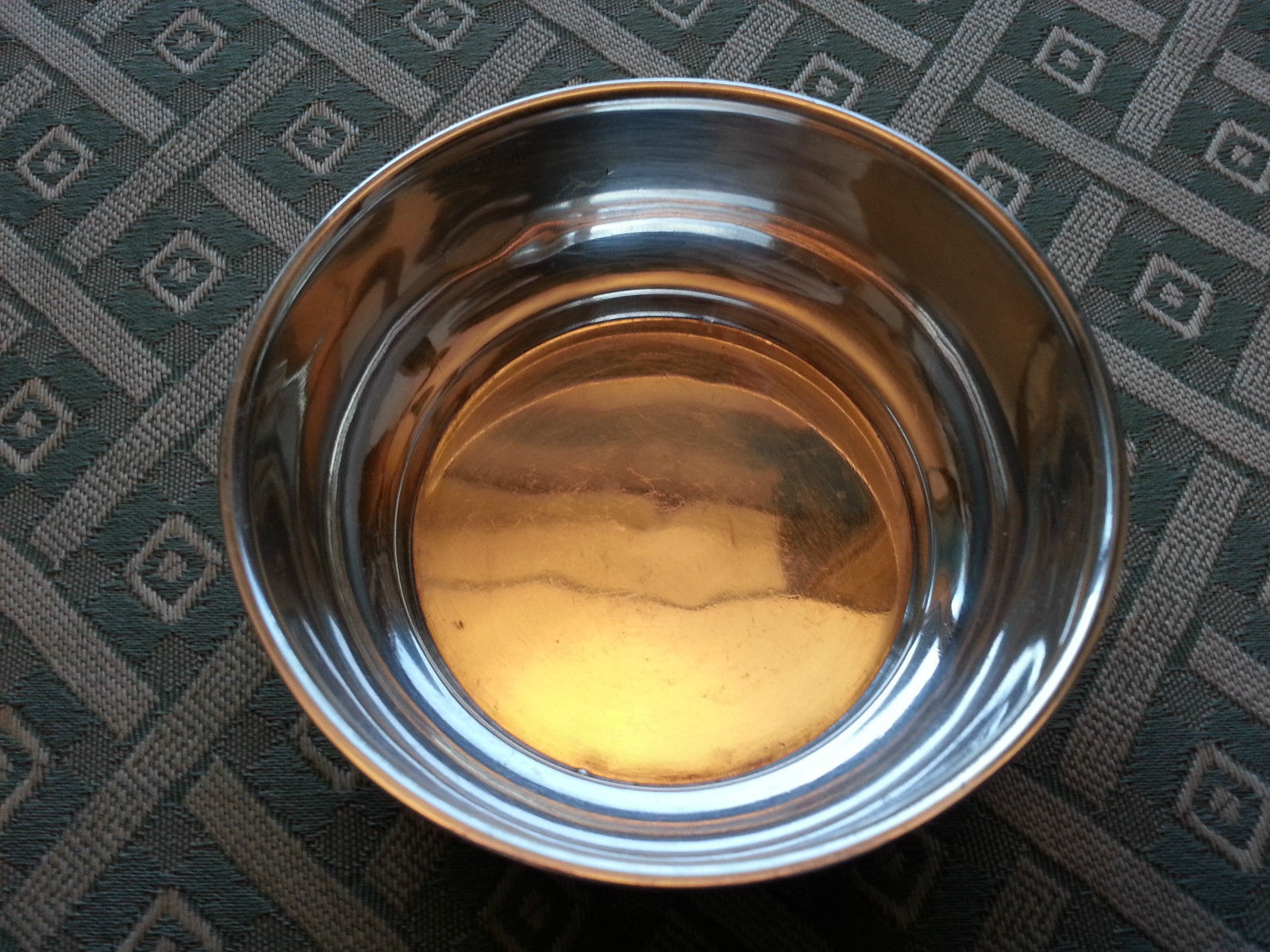 Antique 1904 sterling silver bowl British Empire Chester Robert Pringle and Sons