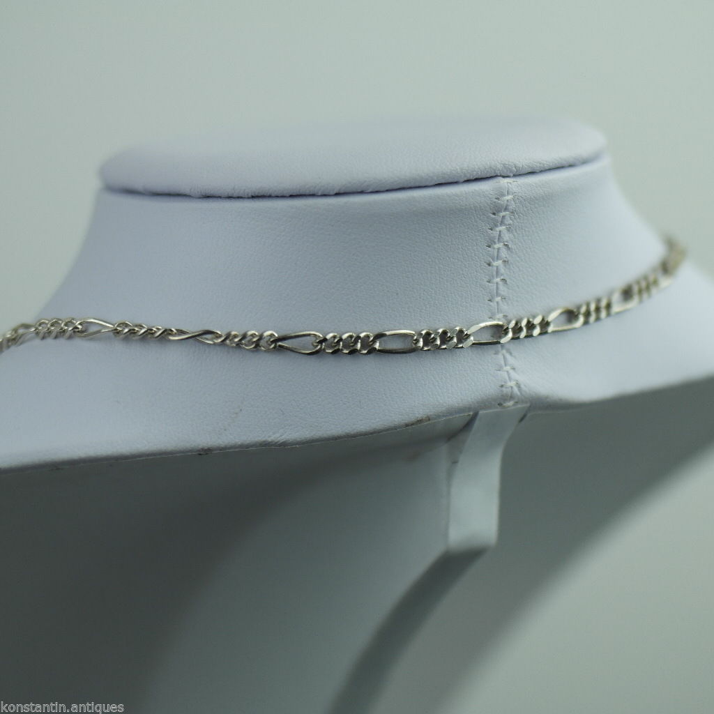 Colgante de esmalte de cadena de plata de ley antigua Hamburgo Alemania encanto regalo sólido